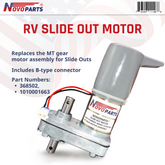 368502 Replacement MT Gear Motor Assembly 1010001663 with Connector B for Slide Outs